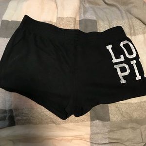 🎉PRICE DROP🎉 Victoria Secret Pink Black Shorts